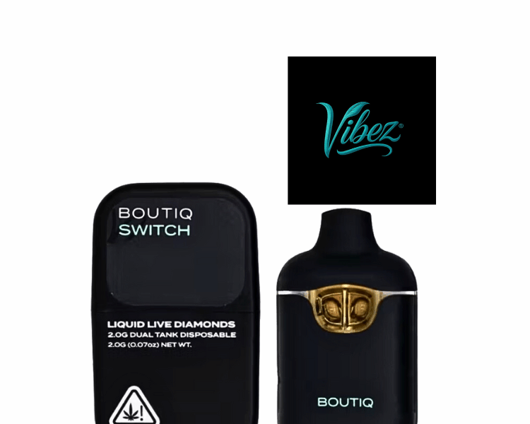 Boutiq Switch Disposable - Liquid Live Diamonds Dual Tank (2g) - Vibez