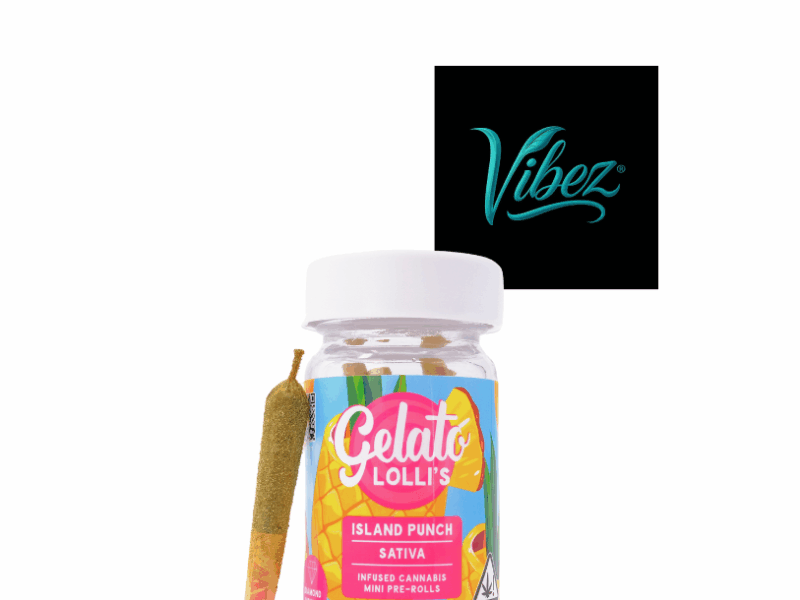 Gelato Lolli's Diamond-Infused 5 Mini Pre-Rolls - Vibez