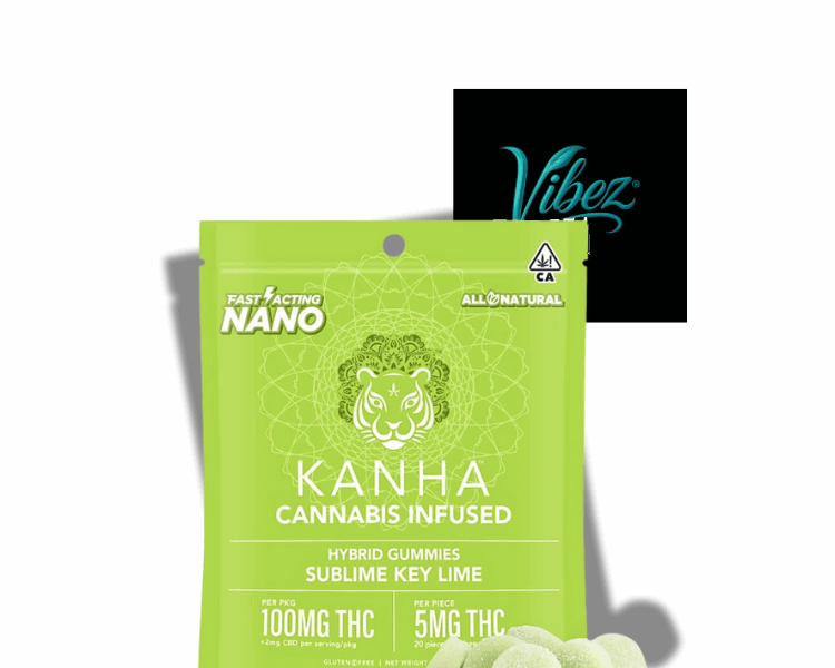 KANHA Sublime Key Lime Hybrid Gummies - Vibez
