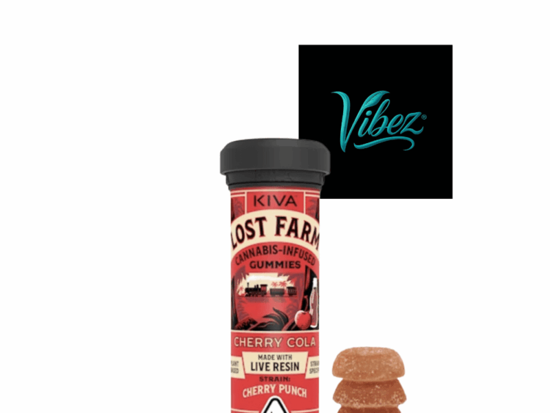 Kiva Lost Farm Cannabis Gummies - Vibez